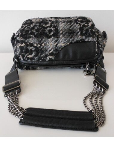 SAC CHANEL TWEED CAMELIA