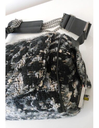 SAC CHANEL TWEED CAMELIA