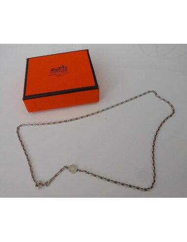 COLLIER CHAINE D'ANCRE HERMES MINI MODELE