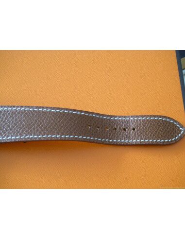 MONTRE HERMES H-OUR GM BRACELET FAUVE