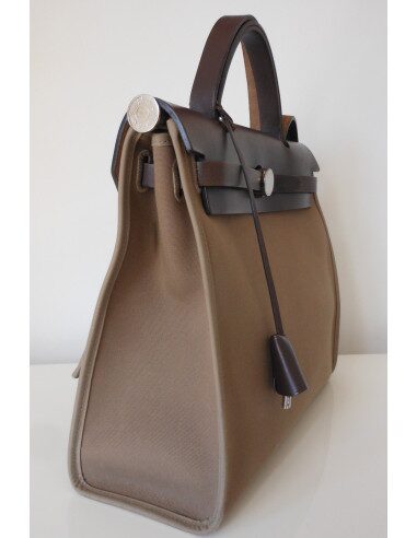 SAC HERMES HERBAG ZIP 31 ETOUPE