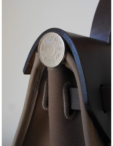 SAC HERMES HERBAG ZIP 31 ETOUPE
