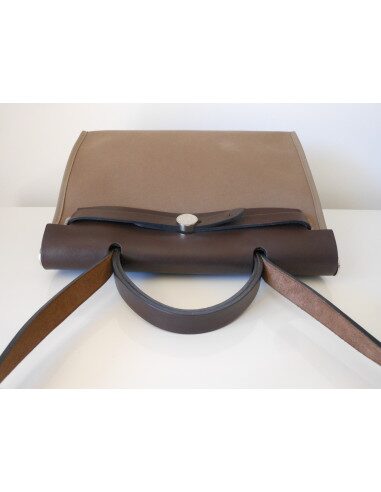 SAC HERMES HERBAG ZIP 31 ETOUPE