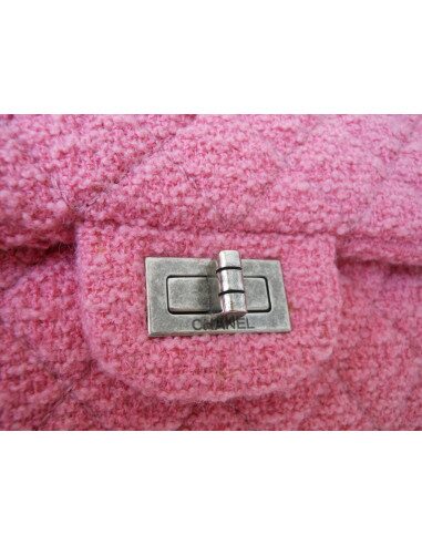 SAC CHANEL TWEED ROSE MEDIUM