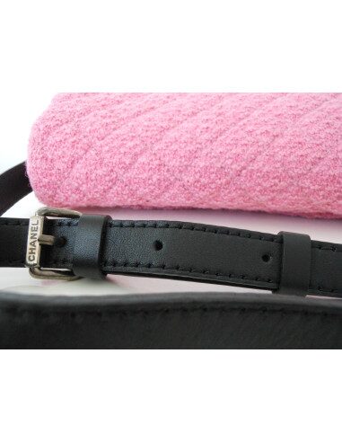 SAC CHANEL TWEED ROSE MEDIUM