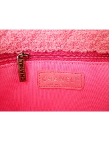 SAC CHANEL TWEED ROSE MEDIUM