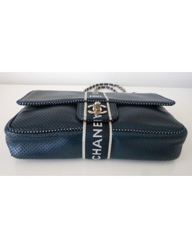 SAC CHANEL TIMELESS CUIR BLEU