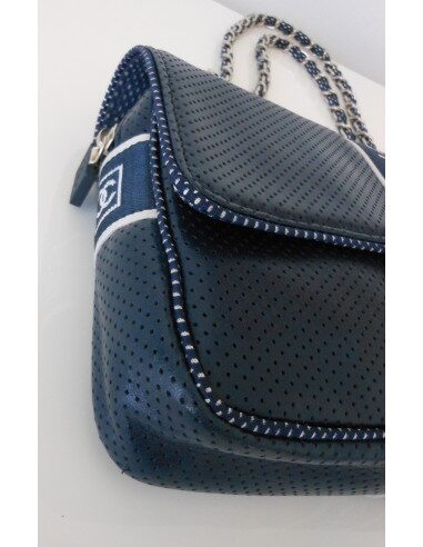 SAC CHANEL TIMELESS CUIR BLEU