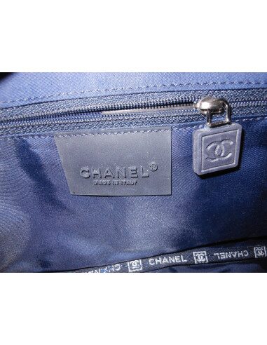 SAC CHANEL TIMELESS CUIR BLEU