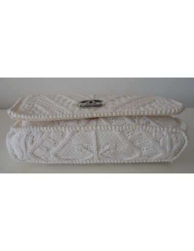 SAC CHANEL EN CROCHET BLANC 