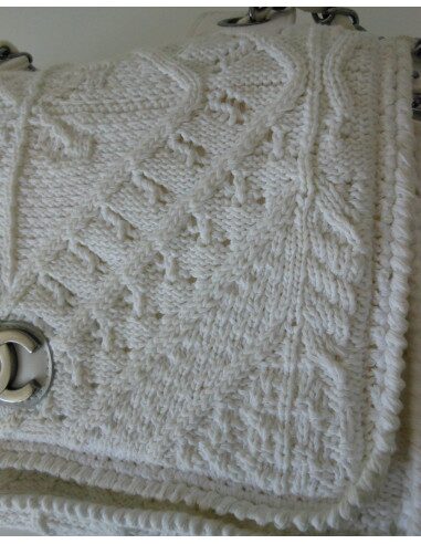 SAC CHANEL EN CROCHET BLANC 