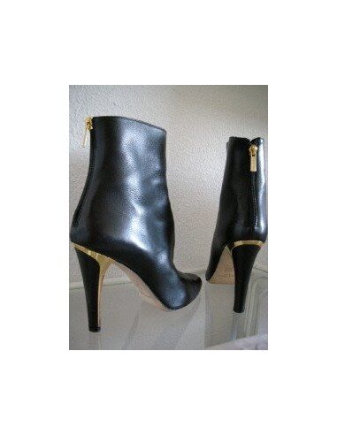 BOTTES JIMMY CHOO CUIR NOIR