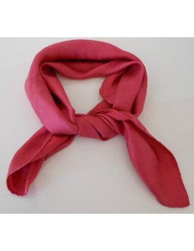 CARRE EN SOIE ROSE VUITTON