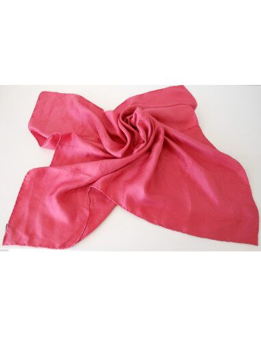 CARRE EN SOIE ROSE VUITTON
