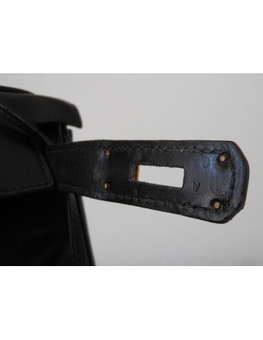 SAC HERMES KELLY BOX NOIR 28