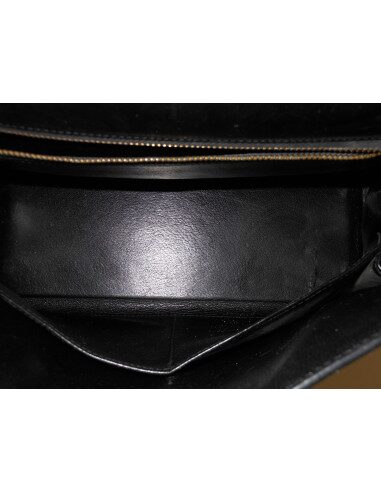 SAC HERMES KELLY BOX NOIR 28