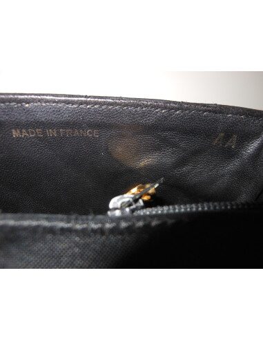 SAC CHANEL SATIN NOIR PM