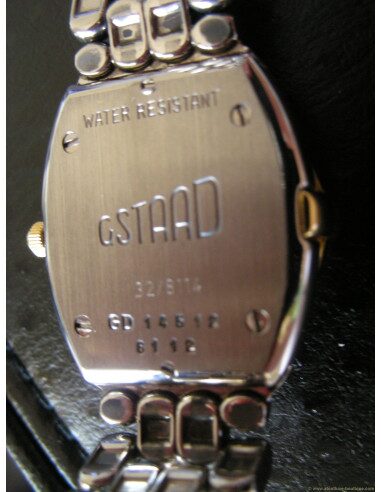 MONTRE CHOPARD GSTAAD OR JAUNE ET ACIER