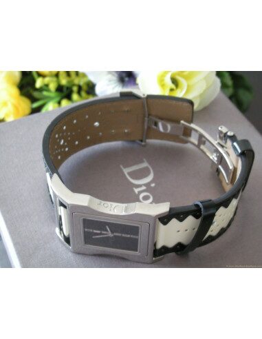 MONTRE DIOR CHRIS 47 DIAMANTS BAGUETTE
