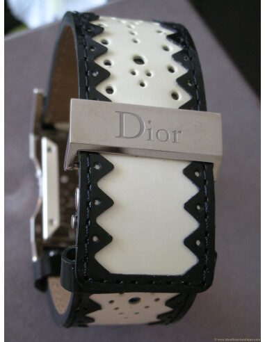 MONTRE DIOR CHRIS 47 DIAMANTS BAGUETTE