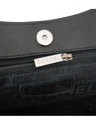 SAC CHANEL CUIR NOIR 