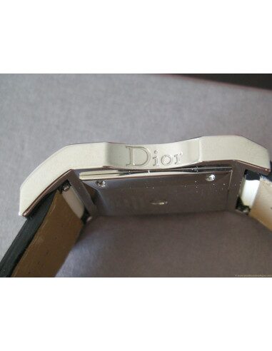 MONTRE DIOR CHRIS 47 DIAMANTS BAGUETTE
