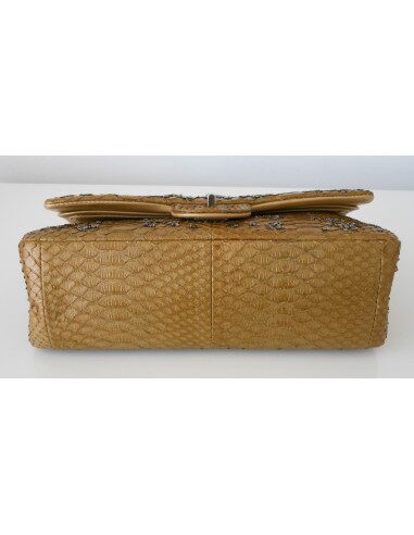SAC CHANEL 2.55 PYTHON