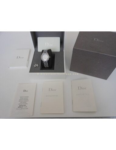MONTRE DIOR CHRISTAL DIAMANTS PM