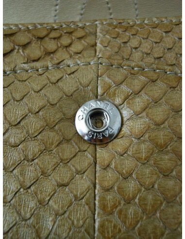 SAC CHANEL 2.55 PYTHON