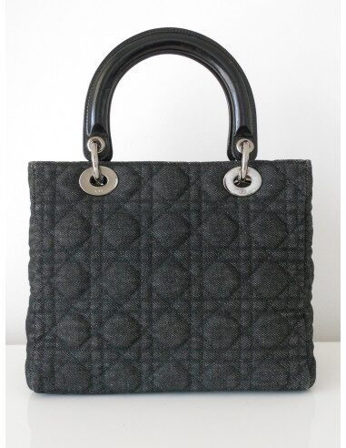 SAC LADY DIOR JEAN - MOYEN MODELE