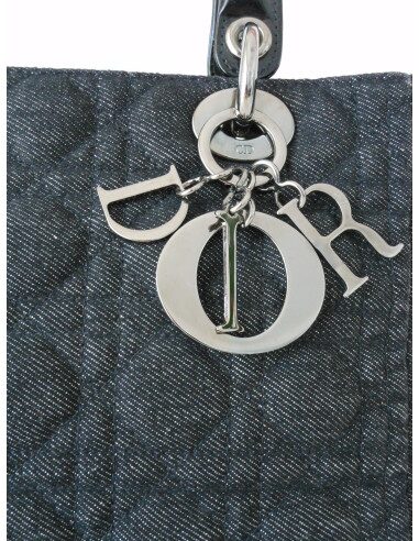 SAC LADY DIOR JEAN - MOYEN MODELE