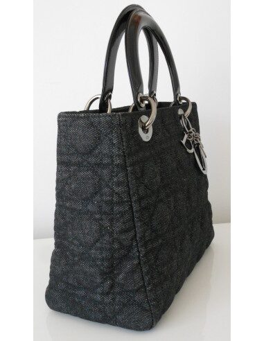 SAC LADY DIOR JEAN - MOYEN MODELE