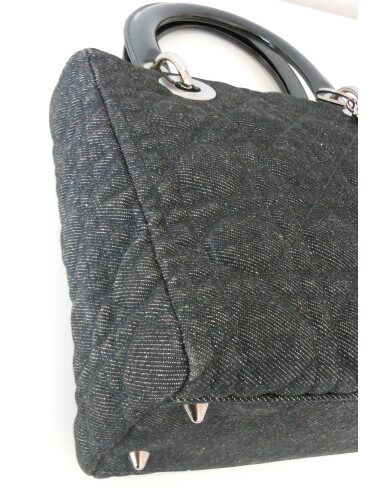 SAC LADY DIOR JEAN - MOYEN MODELE