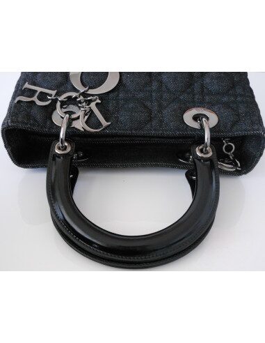 SAC LADY DIOR JEAN - MOYEN MODELE