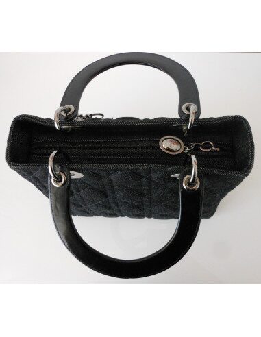 SAC LADY DIOR JEAN - MOYEN MODELE