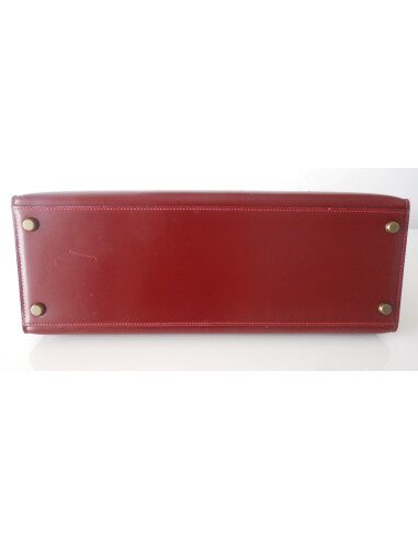 SAC HERMES KELLY BORDEAUX BOX 32