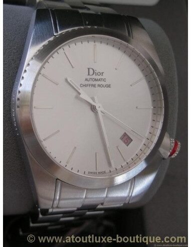 MONTRE DIOR CHIFFRE ROUGE