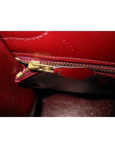 SAC HERMES KELLY BORDEAUX BOX 32