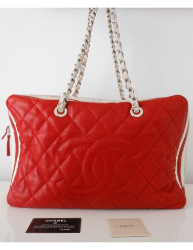 SAC CHANEL GRAND MODELE ROUGE