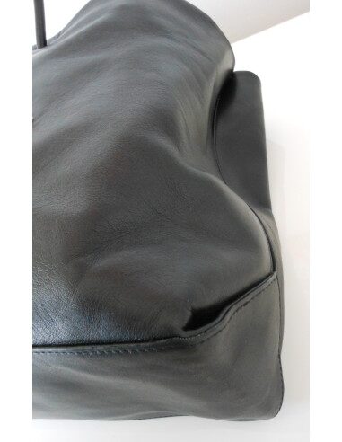 SAC CHANEL CABAS CUIR NOIR