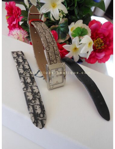 MONTRE DIOR MALICE DIAMANTS AVEC 3 BRACELETS