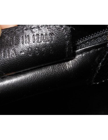 SAC LADY DIOR LEZARD NOIR 