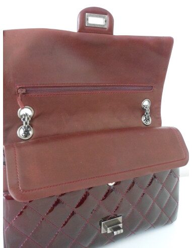 SAC CHANEL 2.55 BORDEAUX