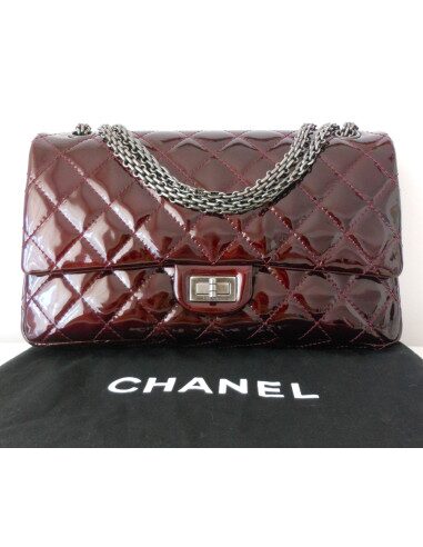 SAC CHANEL 2.55 BORDEAUX