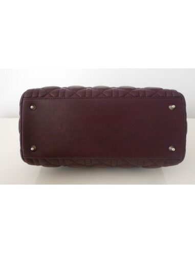 SAC LADY DIOR VIOLET - MOYEN MODELE
