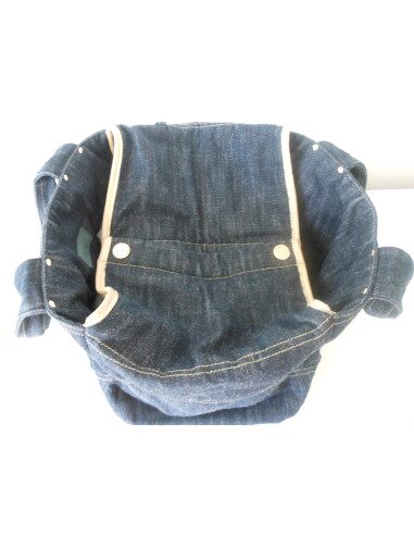 SAC CHANEL EN JEAN BLEU FONCE