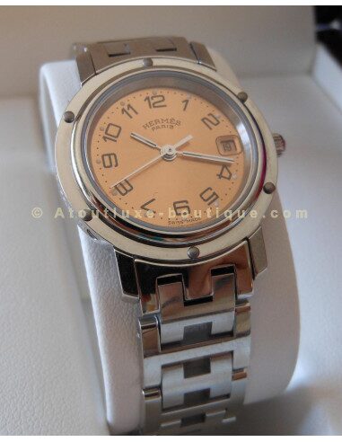 MONTRE HERMES CLIPPER PM POUR FEMME BRACELET H