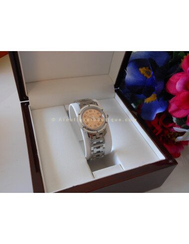 MONTRE HERMES CLIPPER PM POUR FEMME BRACELET H