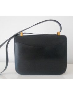 SAC HERMES CONSTANCE BLEU MARINE 2