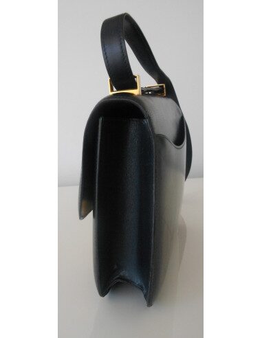 SAC HERMES CONSTANCE BLEU MARINE